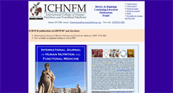Desktop Screenshot of intjhumnutrfunctmed.org